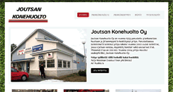 Desktop Screenshot of joutsankonehuolto.fi